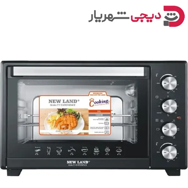 آون-توستر-35L-مشکی-نیولند-NL-2935BL آون توستر 35L مشکی نیولند NL-2935BL