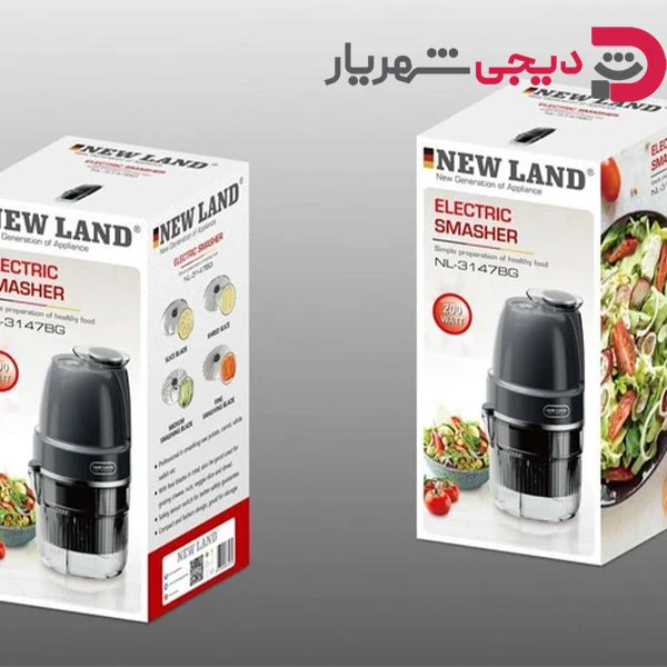سالاد-ساز-برقی-اسمشر-NL-3147BG سالاد ساز برقی اسمشر نیولند NL-3147BG